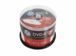 DVD-R HP 4,7 GB (120min) 16x Inkjet Printable 50-cake