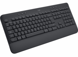 Americká bezdrátová klávesnice K650 Signature Graphite