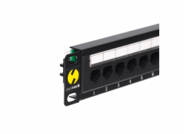 NETRACK 104-14 patch panel 10 12-ports cat. 5e UTP