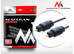 Kabel Maclean Toslink - Toslink 1m černý (MCTV-751)