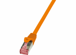 LogiLink CAT 6 Patchcord S / FTP PIMF Orange 0,5M (CQ2028S)