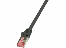 LogiLink Patchcord CAT. 6 S / FTP 1,50 m, černý (CQ2043S)