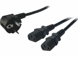 LogiLink napájecí kabel 2 x Schuko-C13 1,50 m (CP101)