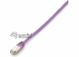 Equip Patchcord Cat6, S / FTP, 0,5 m, fialový (605557)