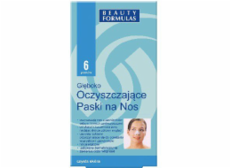 Beauty Formulas Čisticí proužky na nos Skin Care 6 ks