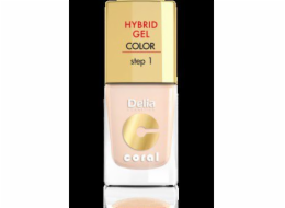 Delia Cosmetics Coral Hybrid Gel nail nail č. 20 slonová kost 11ml