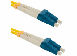 Qoltec LC/UPC Fiber Optic Patch Cord - LC/UPC | Singlemode | 9/125 | G652D | Duplex | 2m