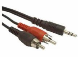 GEMBIRD CCA-458/0.2 audio cable JACK 3.5mm M / 2x RCA  CINCH  M 0.20M