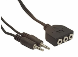 GEMBIRD CC-MIC-1 audio cable 2x JACK 3.5mm M/3x JACK 3.5mm F 1.8M