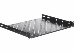 NETRACK 119-100-350-012 equipment shelf 19 1U/350mm charcoal