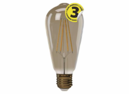 LED žárovka Vintage ST64 4W E27 teplá bílá+