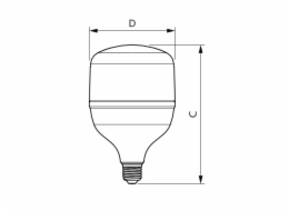 Philips Žár.LED TrueForce Core 35W E27 PHILIPS TForce Core HB MV ND 35W E27 840 G3 P781071