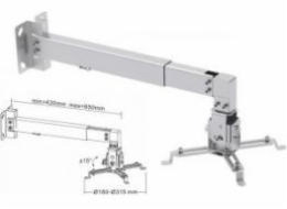 Držák projektoru CABLETECH UCH0148