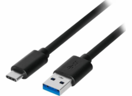 Akyga USB 3.1 type C 0.5m /černá  