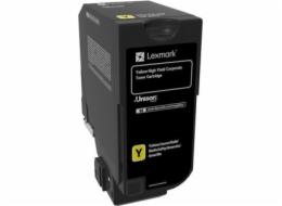 Lexmark CS725 Yellow High Yield Corporate Toner Cartridge - 12 000 stran