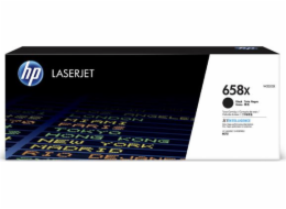 HP 658X Black LaserJet Toner Cartridge (33,000 pages)