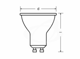 Ledvance LED žárovka GU10 VALUE PAR16 80 60 6,9W/840 230V 4058075599291