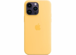 iPhone 14 Pro Max Silicone Case with MS - Sunglow