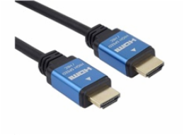 PREMIUMCORD Kabel HDMI - Ultra HDTV, 5m (kovové, zlacené konektory)