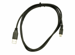 Akyga kabel USB A/Mini-B 5-pin 1.8 m/černá