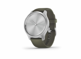 Garmin vivomove3 Style, Silver/Green Band