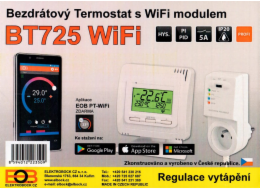 Elektrobock BT725 WiFi 6795 Bezdrátový termostat s WiFi modulem