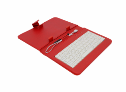 AIREN AiTab Leather Case 1 with USB Keyboard 7" RED (CZ/SK/DE/UK/US.. layout)