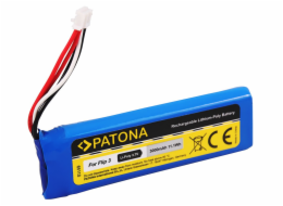 PATONA baterie pro reproduktor JBL Flip 3 3000mAh 3,7V Li-Pol GSP872693