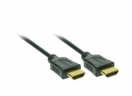 Solight HDMI kabel s Ethernetem, HDMI 1.4 A konektor - HDMI 1.4 A konektor, blistr, 2m