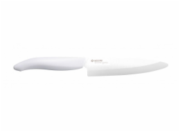 Keramický nůž Kyocera 13 cm KYOCERA keramický nůž s bílou čepelí, 13 cm dlouhá čepel, bílá plastová rukojeť