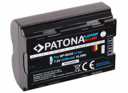 PATONA baterie pro foto Fuji NP-W235 2400mAh Li-Ion 7,2V Platinum X-T4