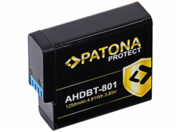 PATONA baterie pro digitální kameru GoPro Hero 5/6/7/8 1250mAh Li-Ion Protect