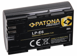 PATONA baterie pro foto Canon LP-E6 2000mAh Li-Ion Protect