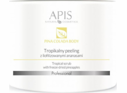 APIS APIS_Pina Colada Body Tropica Scrub tropický peeling s lyofilizovaným ananasem 650g