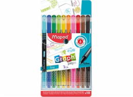 Maped Fineliner Graph Peps Deco 10 barev MAPED