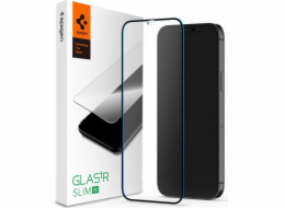 Spigen TEPLENÉ SKLO SPIGEN GLASS FC IPHONE 12 PRO MAX ČERNÉ