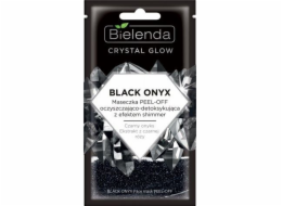 Bielenda Crystal Glow slupovací maska Black Onyx