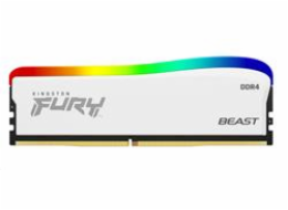 Kingston FURY Beast White/DDR4/16GB/3200MHz/CL16/2x8GB/RGB/White