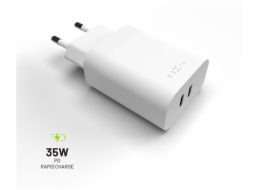 Fixed nabíječ 2x USB-C 35W, FIXC35-2C-WH