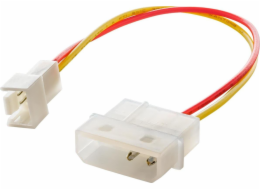 Akyga Napájecí kabel Akyga AK-CA-36 (MOLEX / 3pin 5v FM PVC 0,15m) - AK-CA-36