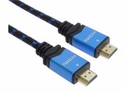 PremiumCord kphdm2m1 PremiumCord Ultra HDTV 4K@60Hz kabel HDMI 2.0b kovové+zlacené konektory 1m