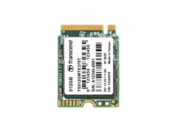 TRANSCEND MTE370T 512GB SSD disk M.2 2230, PCIe Gen3 x4 NVMe 1.3 (3D TLC), 2000MB/s R, 1100MB/s W