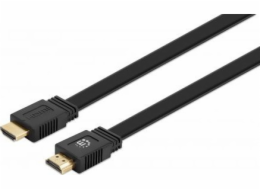 Manhattan HDMI - HDMI kabel 3m černý (355629)