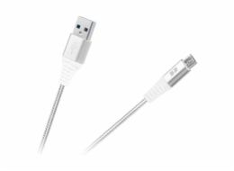 Kabel REBEL RB-6000-100-W USB/Micro USB 1m White