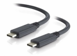 PremiumCord USB-C kabel ( USB 3.2 generation 2x2, 5A, 100W, 20Gbit/s ) černý, 0.5m
