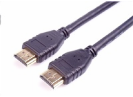 PREMIUMCORD Kabel HDMI 2.1 High Speed + Ethernet kabel 8K@60Hz, zlacené konektory, 3m