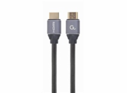 GEMBIRD Kabel HDMI 2.0, 5m, opletený, černý, blister