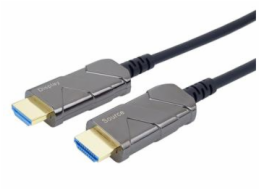 PREMIUMCORD Ultra High Speed HDMI 2.1 optický fiber kabel 8K@60Hz,zlacené 20m