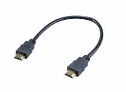 AKASA kabel 4K HDMI na HDMI, 4K@60Hz, pozlacené konektory, 30cm