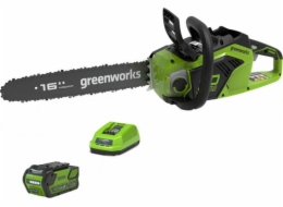 Greenworks GD40CS18 chainsaw Black  Green